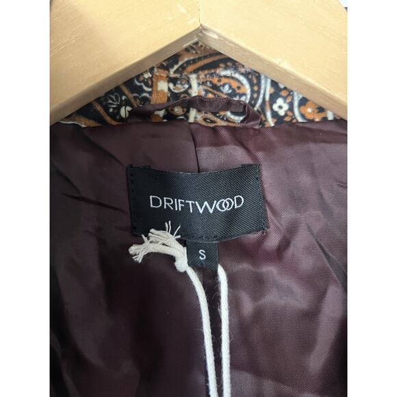 Anthropologie NWT Driftwood S Velvet Blazer Festival 70’s Embroidery Boho - Picture 5 of 10